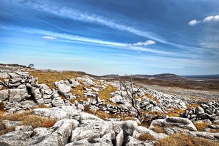 Burren landscape co clare ireland